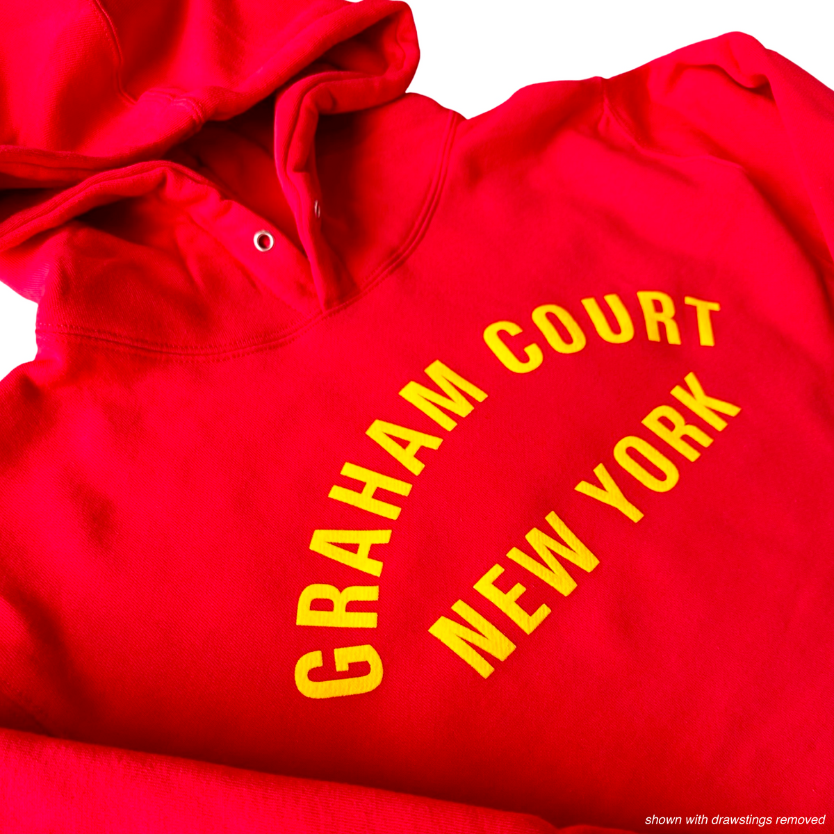 quot Graham Court quot Red Oversized Heavyweight Sweatshirt Birdsco36 quot Graham Court quot Red Oversized Heavyweight Sweatshirt Birdsco36