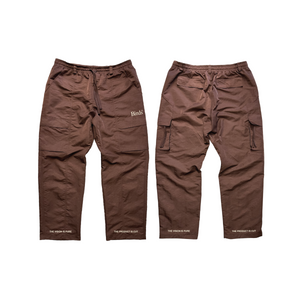 "Earth" Parachute Heavy Nylon Taffeta Cargo Pants