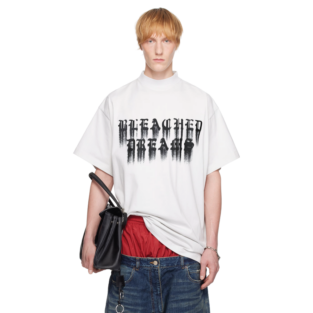"Bleached Dreams" Natural Box Industrial S/S T-Shirt