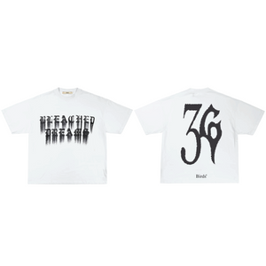 "Bleached Dreams" Natural Box Industrial S/S T-Shirt