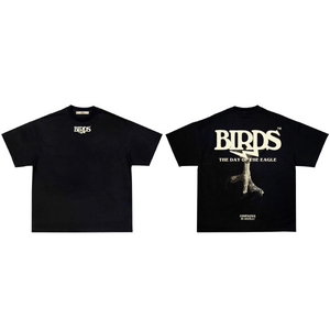 "Day Of The Eagle 2.0" Onyx Oversized Ultra Premium S/S T-Shirt