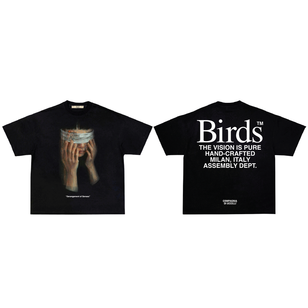 "Derangement Of Senses" Onyx Premium Oversized S/S Box T-Shirt