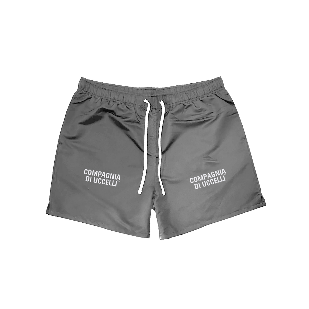 "Essential" Steel Track Athletic Shorts