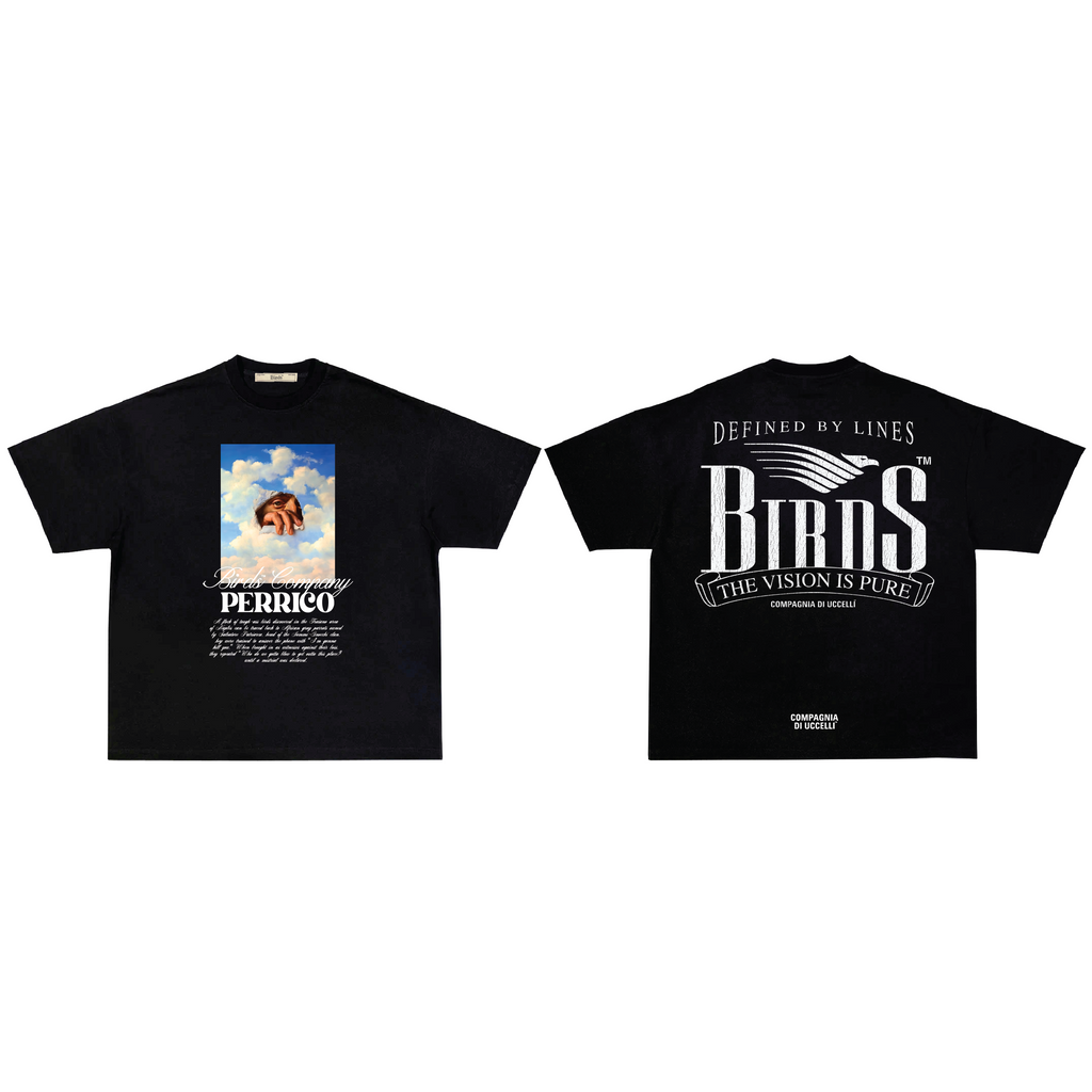 "Perricco" Onyx Premium Oversized S/S Box T-Shirt