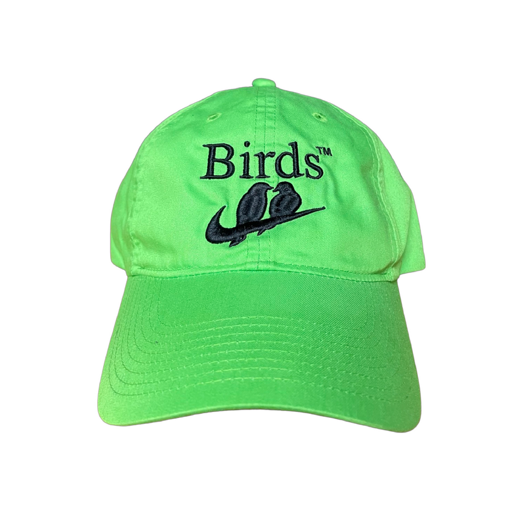 "One Into Two" Glow Green Unstructured Hat