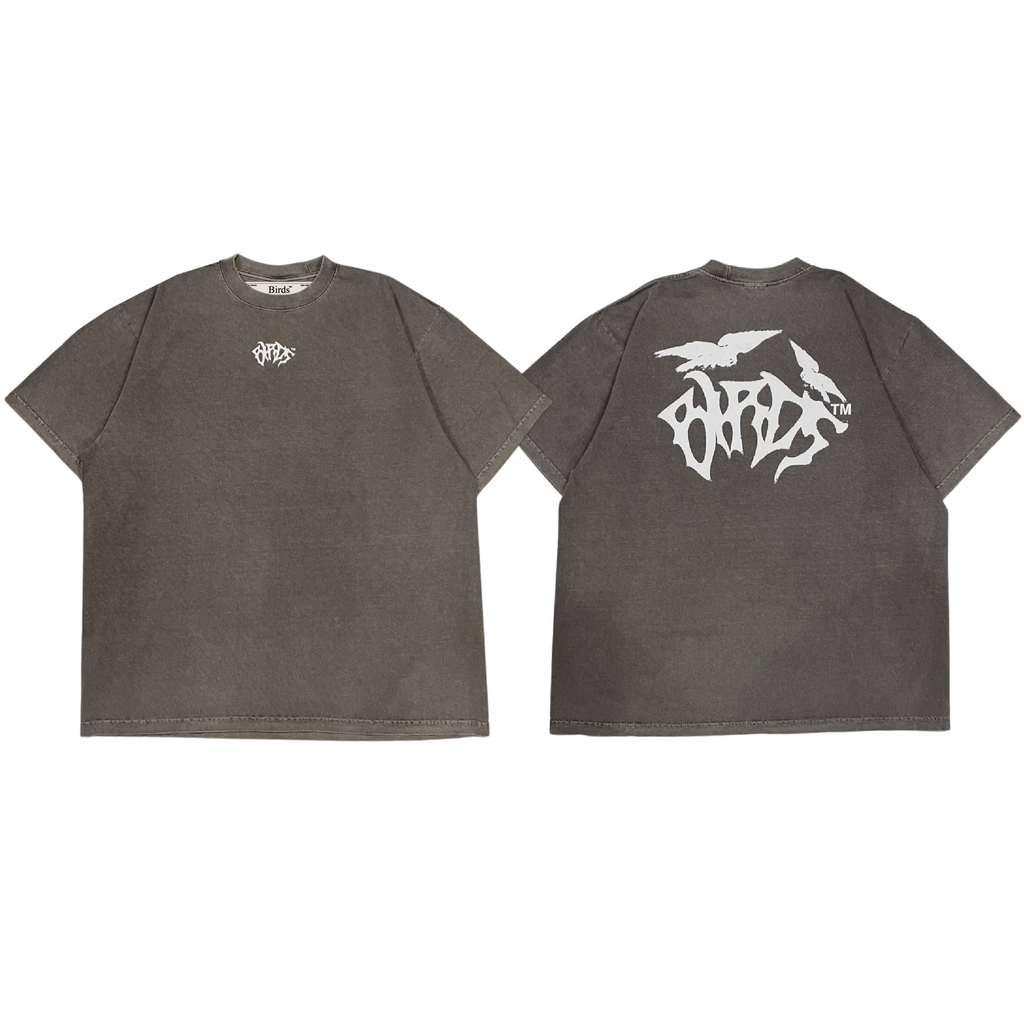 "Metal" Cement Mineral Wash S/S T-Shirt