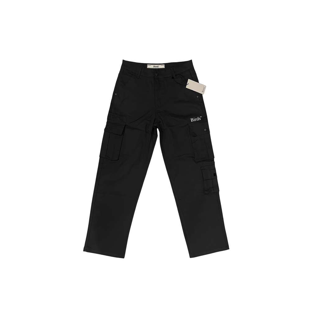 "Onyx" Nylon Taffeta Cargo Pants